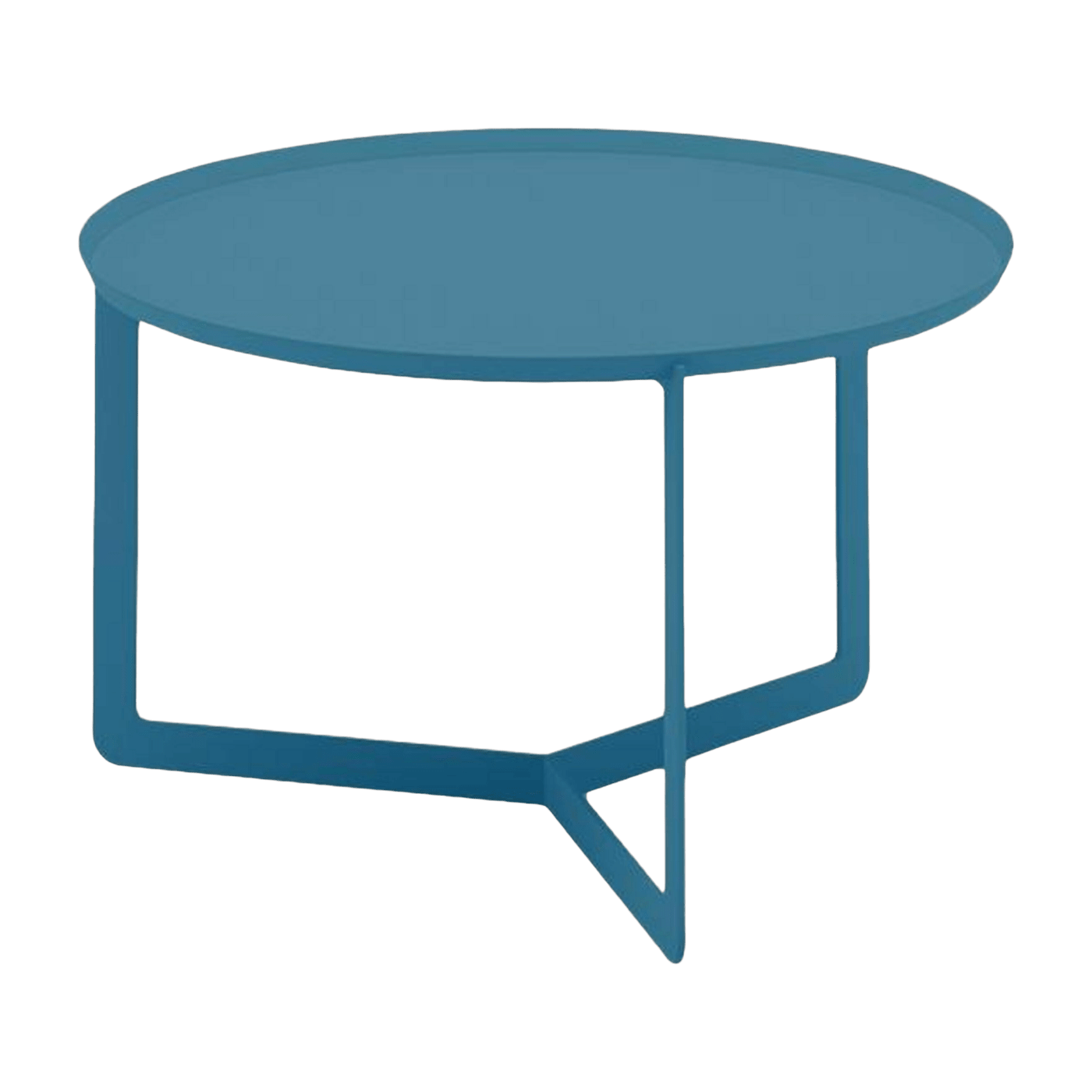 Table basse petrolio Round 2 - Meme Design - The Cool Republic