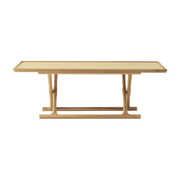 Table basse pliable en chêne naturel 130 x 46 cm Jäger - Audo - The Cool Republic