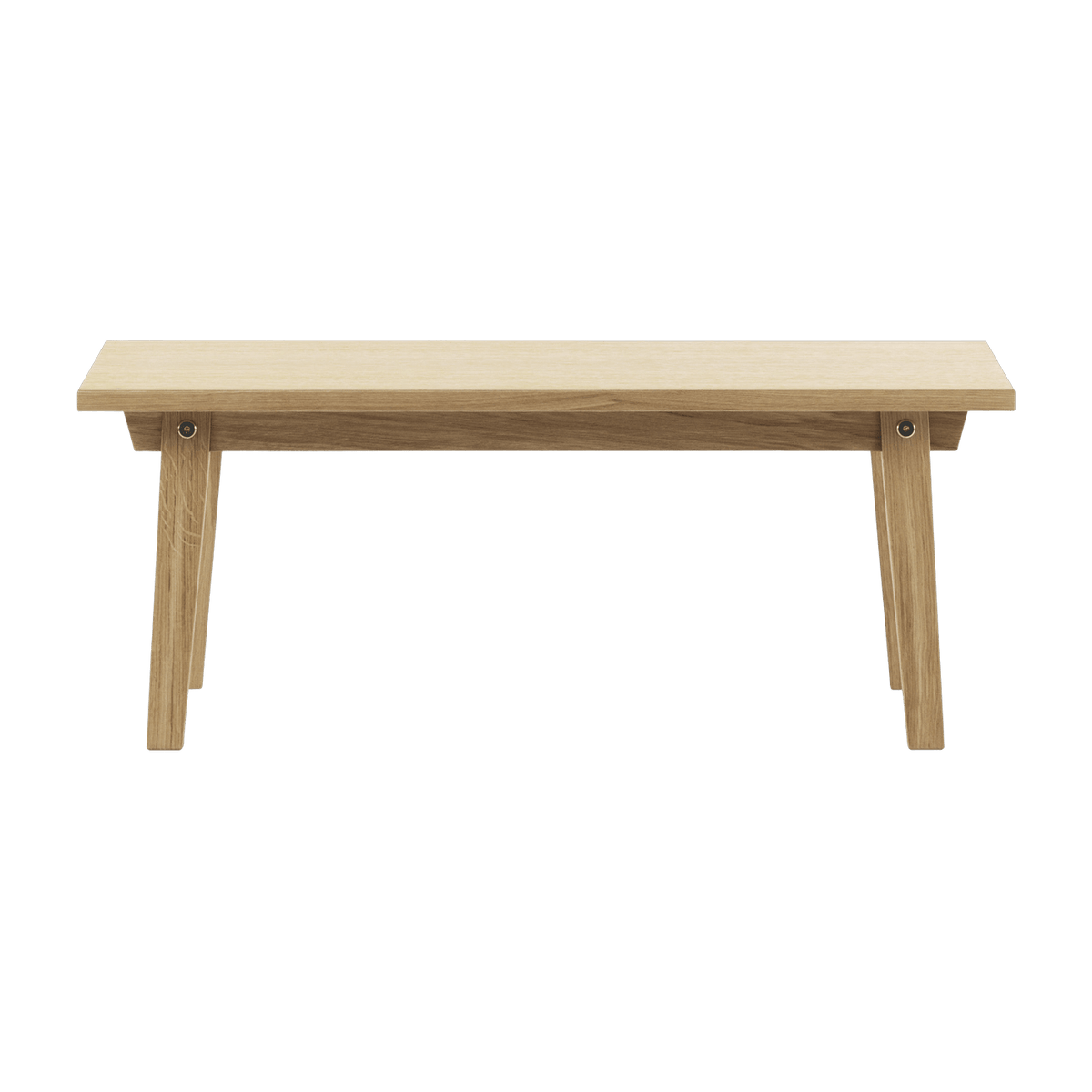 Table basse rectangle en chêne naturel Slice Oak - Normann Copenhagen - The Cool Republic