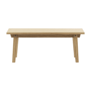 Table basse rectangle en chêne naturel Slice Oak - Normann Copenhagen - The Cool Republic