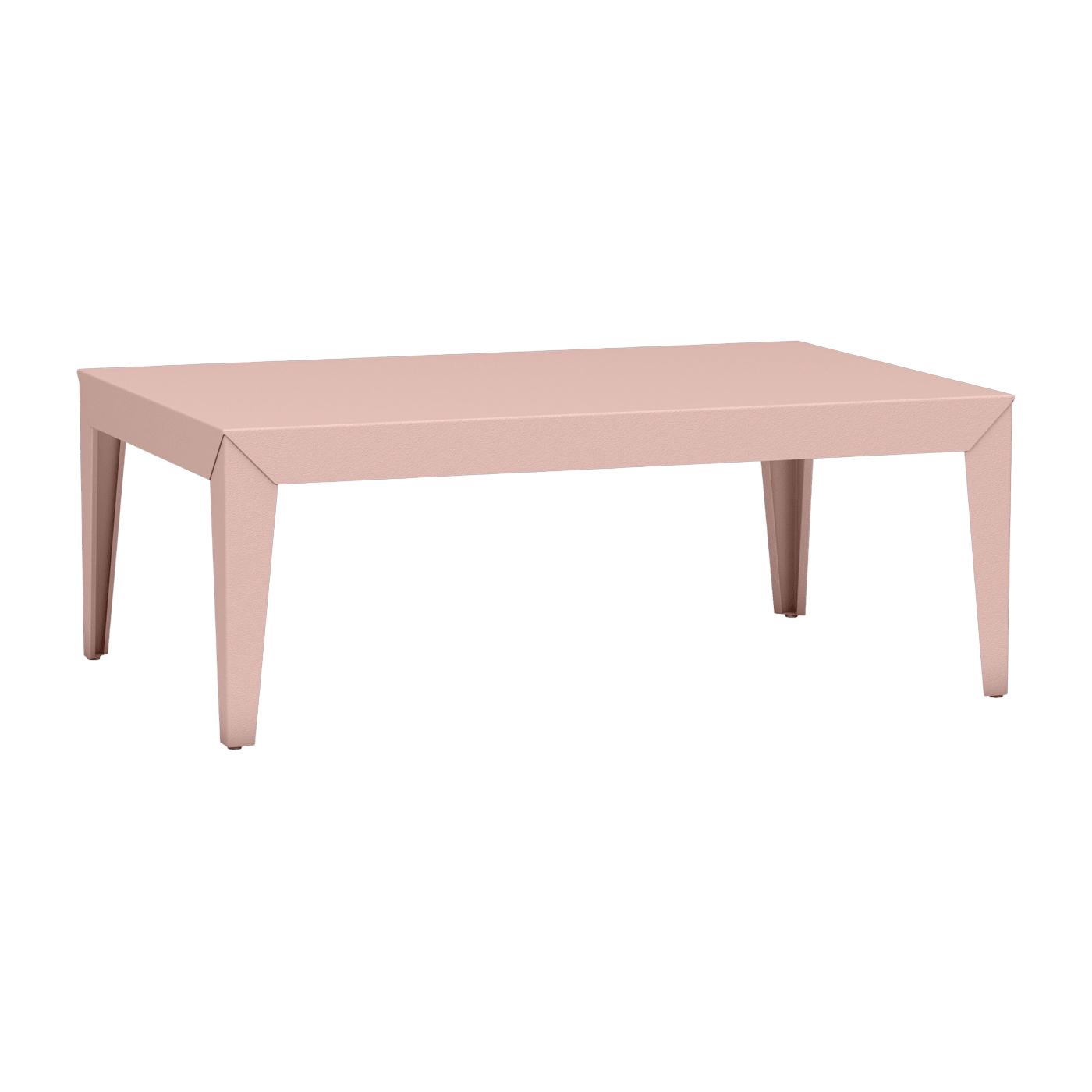 Table basse rectangulaire baby pink Zef - Matière Grise - The Cool Republic