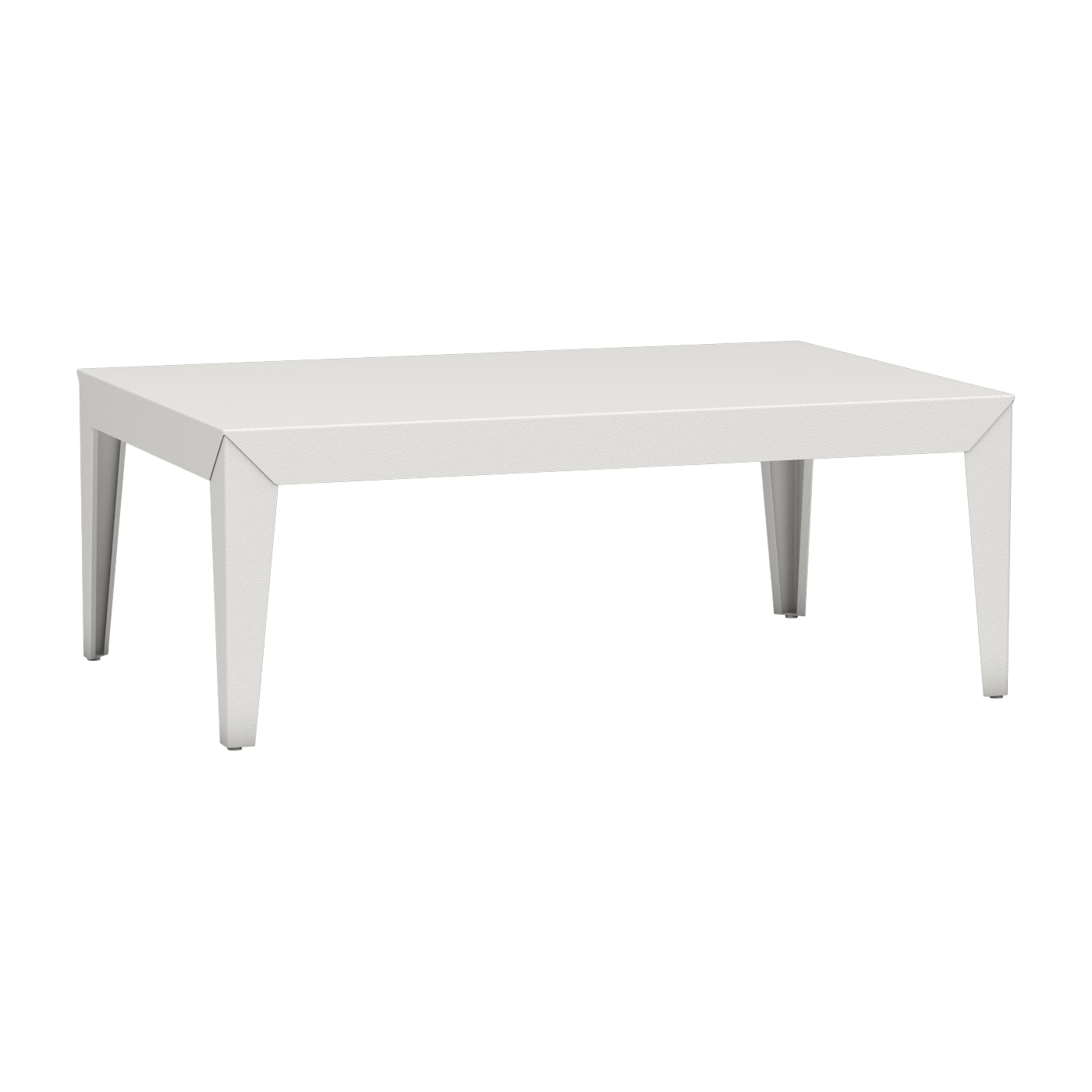 Table basse rectangulaire blanche Zef - Matière Grise - The Cool Republic