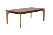 Table basse rectangulaire en bois d'hévéa 120x60x40cm Savone - Dutchbone - The Cool Republic