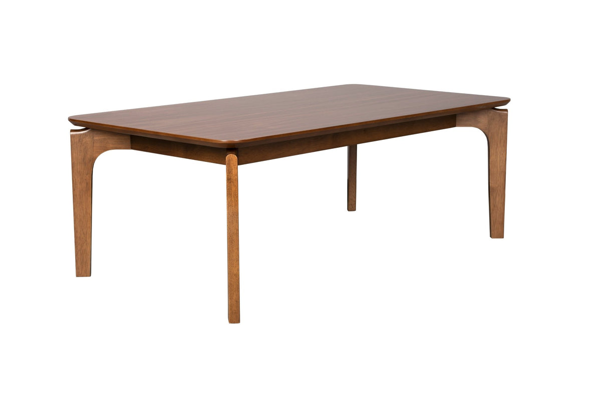 Table basse rectangulaire en bois d'hévéa 120x60x40cm Savone - Dutchbone - The Cool Republic