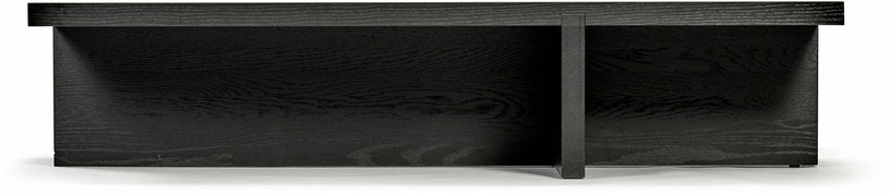 Table basse rectangulaire en chêne noire 140 x 70 cm Rudolph - Serax - The Cool Republic