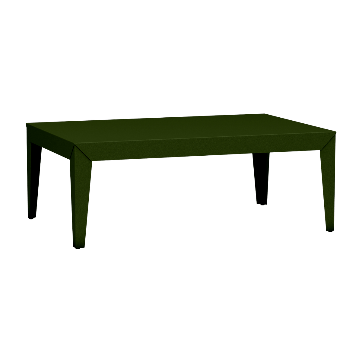 Table basse rectangulaire kaki Zef - Matière Grise - The Cool Republic