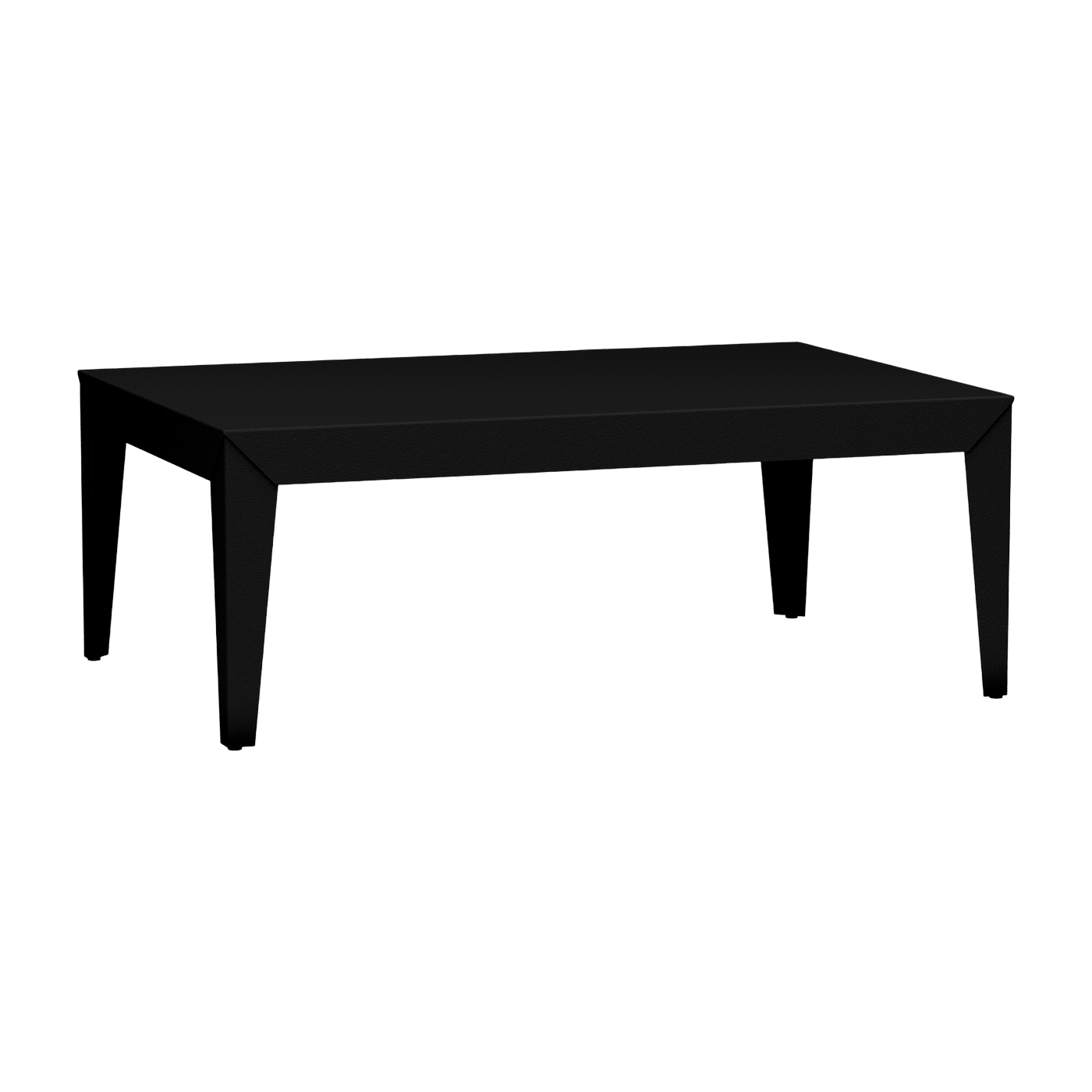 Table basse rectangulaire noir mat Zef - Matière Grise - The Cool Republic