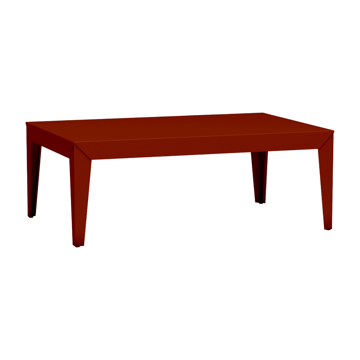 Table basse rectangulaire terracotta Zef - Matière Grise - The Cool Republic