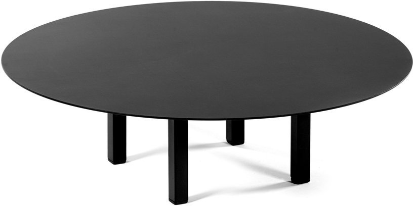 Table basse ronde 68 cm en métal noir 01 - Serax - The Cool Republic