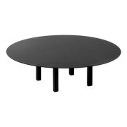 Table basse ronde 68 cm en métal noir 01 - Serax - The Cool Republic