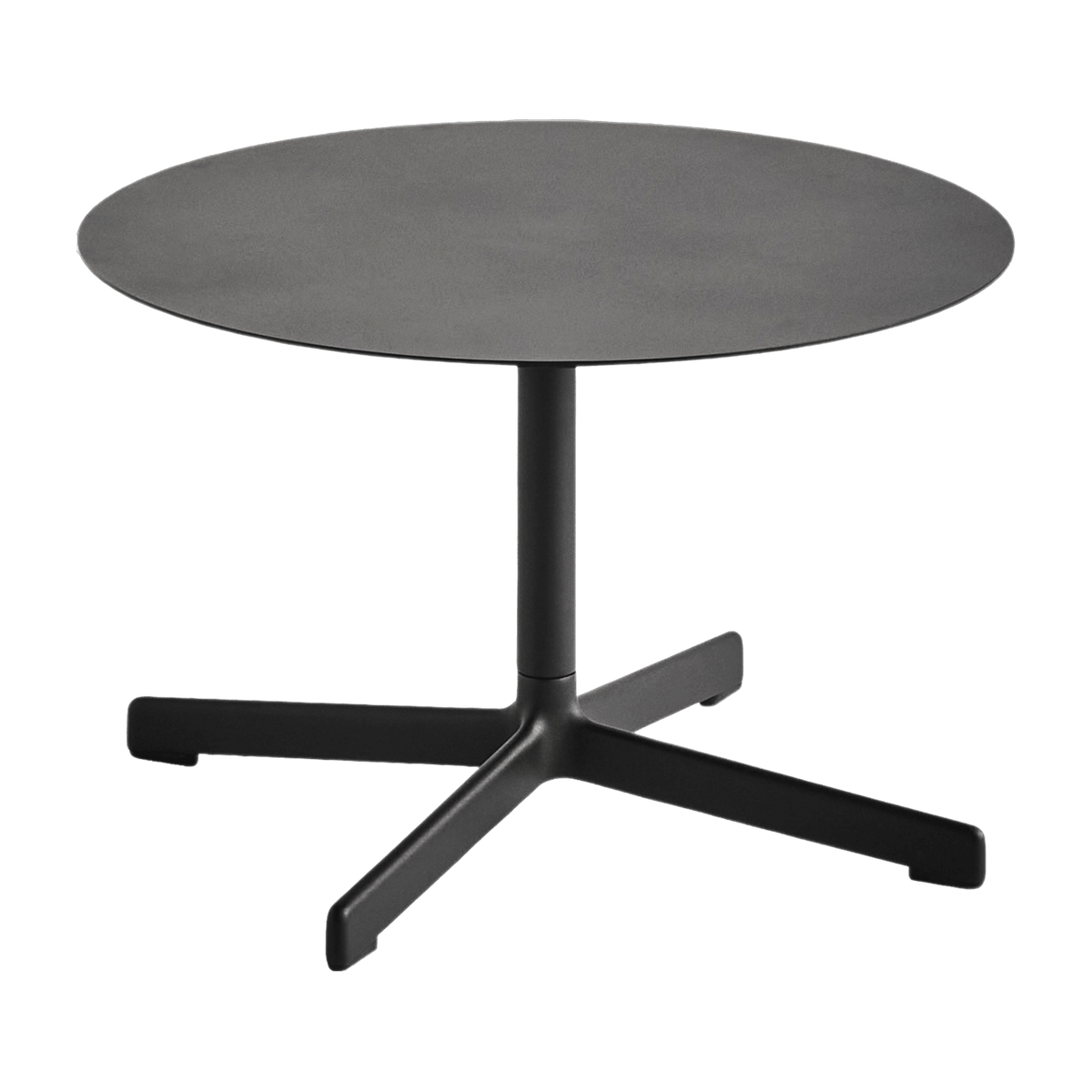Table basse ronde en acier anthracite 60 x 40 cm Neu - Hay - The Cool Republic