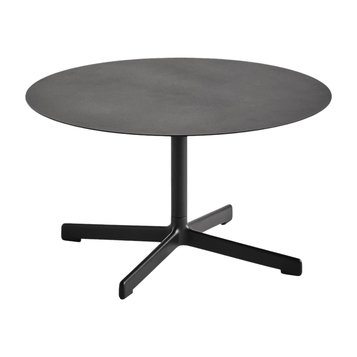 Table basse ronde en acier anthracite 70 x 40 cm Neu - Hay - The Cool Republic