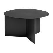 Side table XL black 65 x 35,5 cm Slit - HAY - The Cool Republic