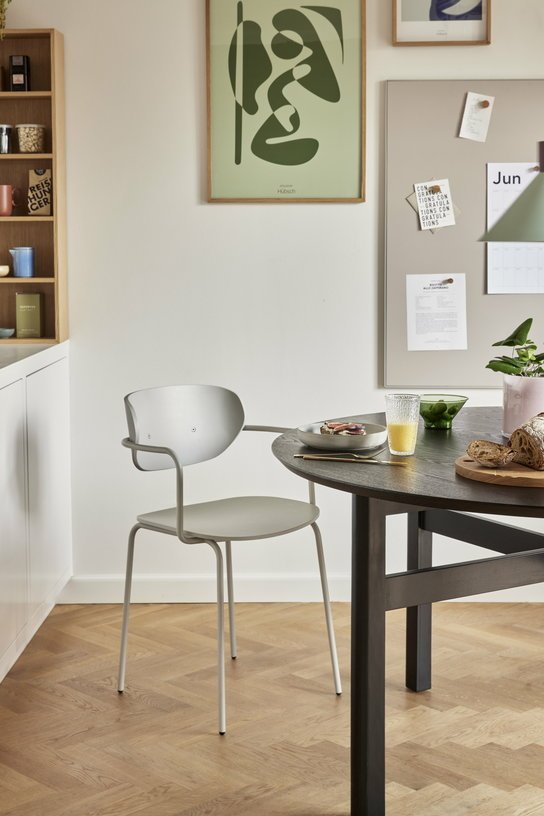 Table basse ronde en chêne naturel 45cm Nomad - Hübsch - The Cool Republic
