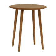 Table basse ronde en frêne foncé 55 cm Fox - 366 Concept - The Cool Republic