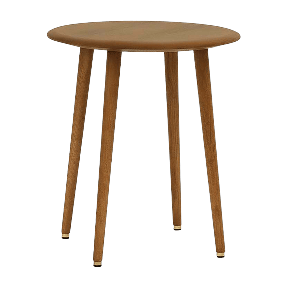 Table basse ronde en frêne foncé 55 cm Fox - 366 Concept - The Cool Republic