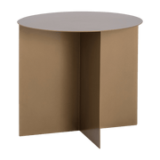 Table basse ronde en métal gold Oli - Custom Form - The Cool Republic