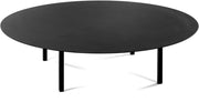 Table basse ronde en métal noir 03 - Serax - The Cool Republic