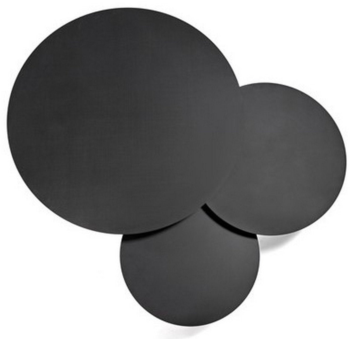 Table basse ronde en métal noir 03 - Serax - The Cool Republic