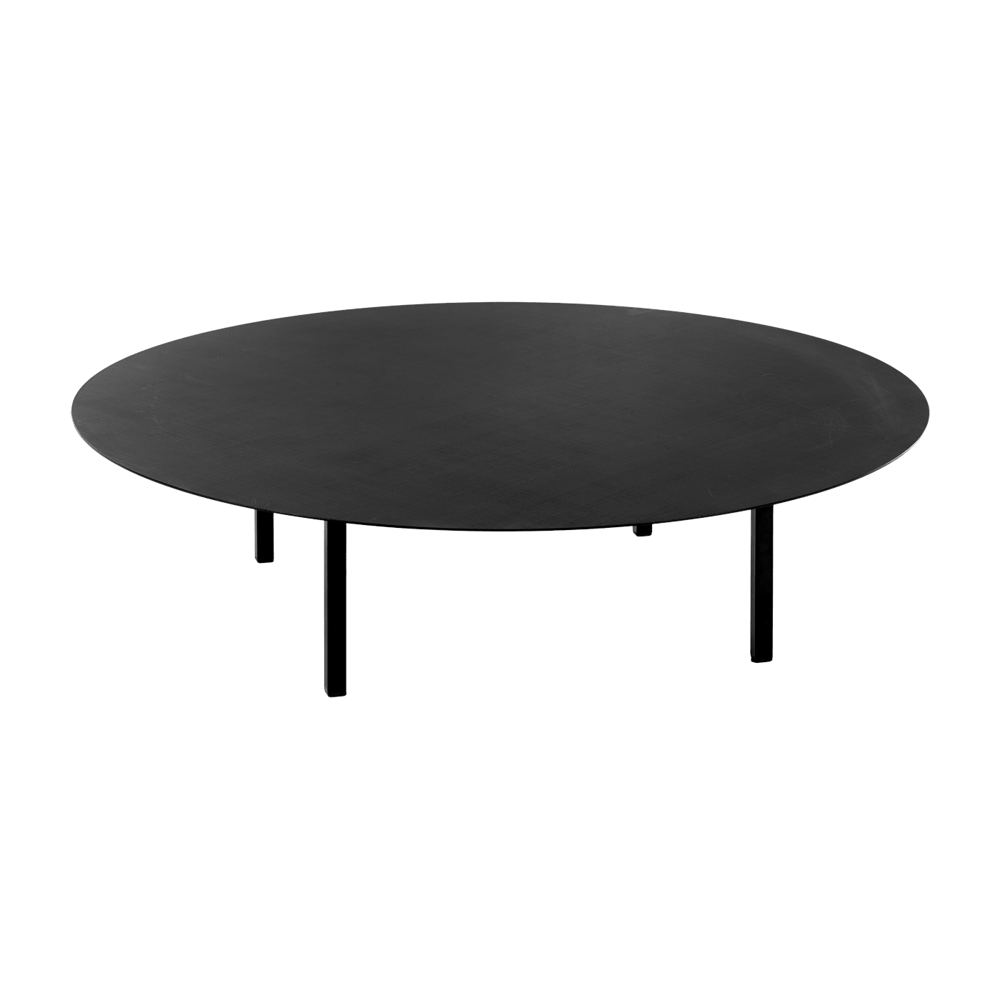 Table basse ronde en métal noir 03 - Serax - The Cool Republic