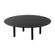 Table basse ronde en métal noir 78 x 25 cm 02 - Serax - The Cool Republic