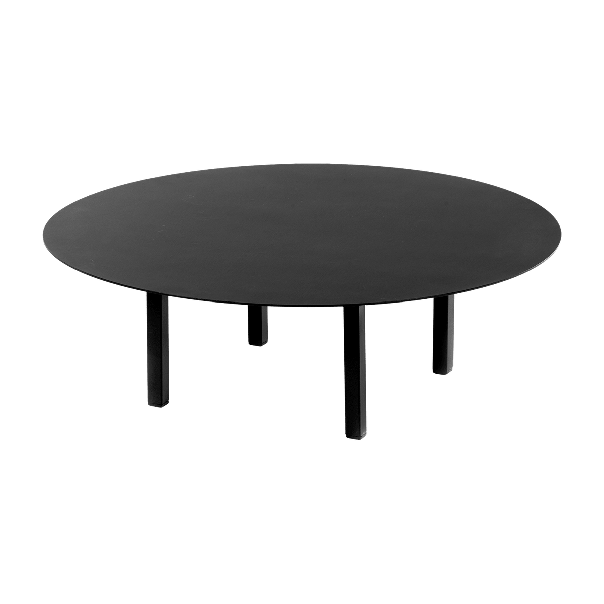 Table basse ronde en métal noir 78 x 25 cm 02 - Serax - The Cool Republic