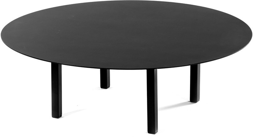 Table basse ronde en métal noir 78 x 25 cm 02 - Serax - The Cool Republic