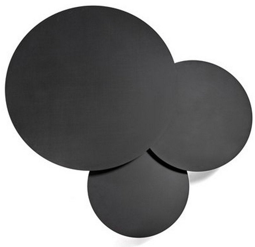 Table basse ronde en métal noir 78 x 25 cm 02 - Serax - The Cool Republic