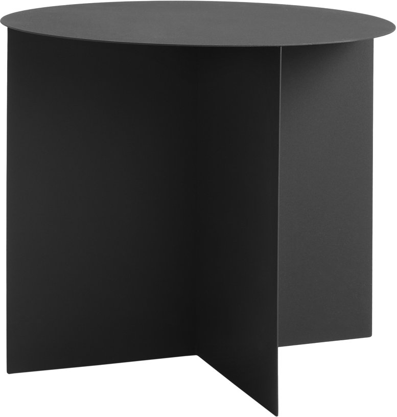 Table basse ronde en métal noir Oli - Custom Form - The Cool Republic