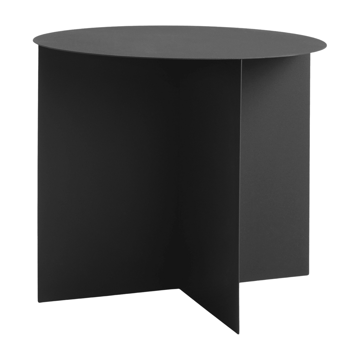 Table basse ronde en métal noir Oli - Custom Form - The Cool Republic