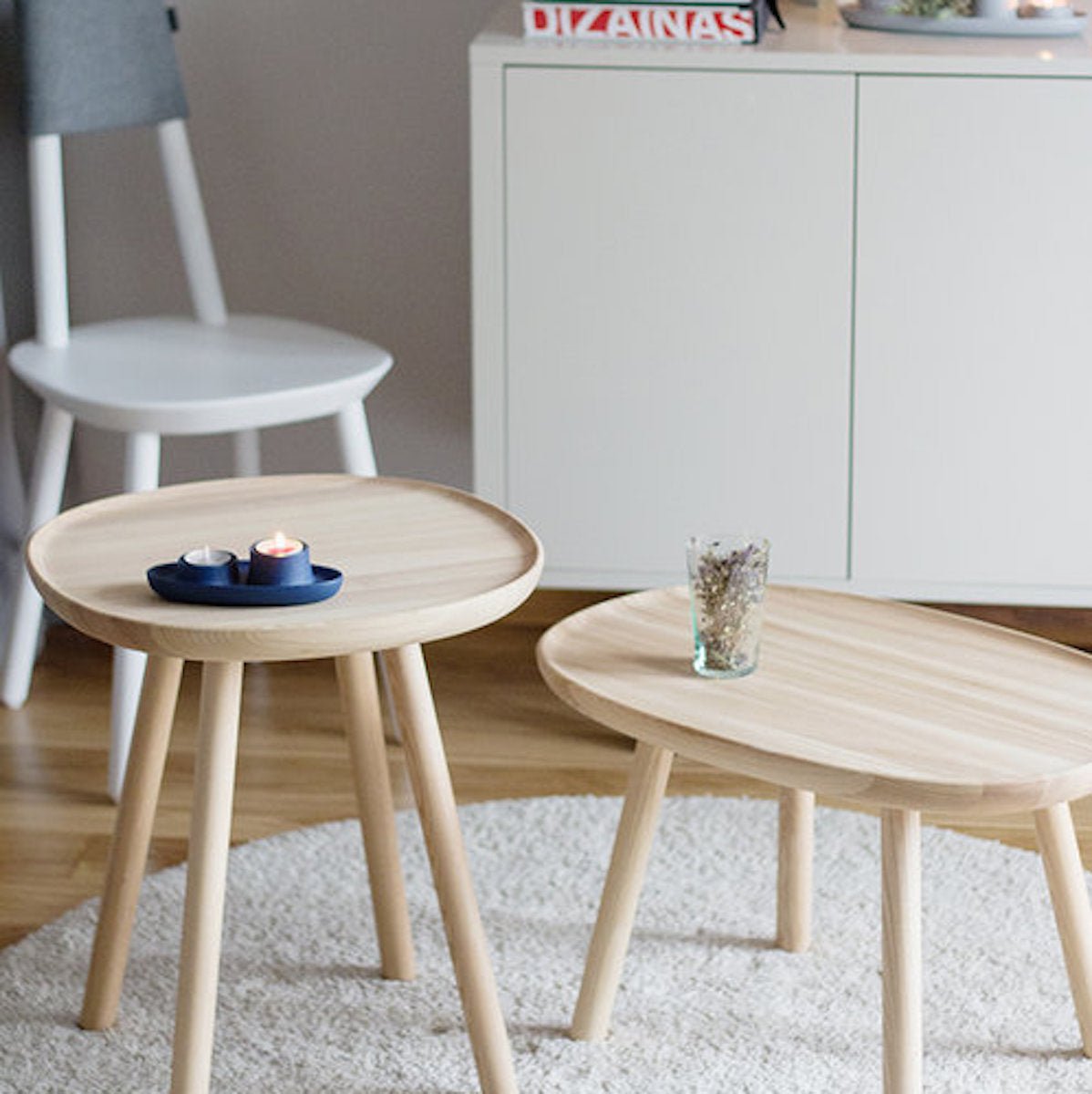 Table basse rose 61 cm Naïve - Emko - The Cool Republic