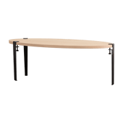 Table basse Surf pieds noir graphite 43 cm - TIPTOE - The Cool Republic