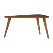 Table basse triangulaire en frêne foncé 42 cm Fox - 366 Concept - The Cool Republic