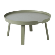 Table basse vert d'eau 72 cm Around - Muuto - The Cool Republic