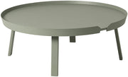 Table basse vert d'eau 95 cm Around - Muuto - The Cool Republic