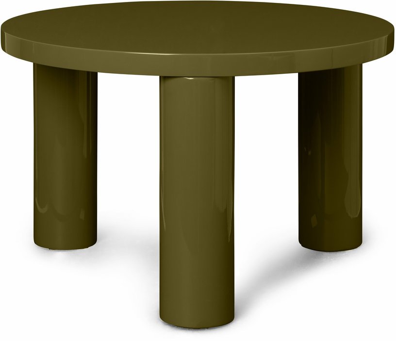 Table basse vert olive Post - Ferm Living - The Cool Republic