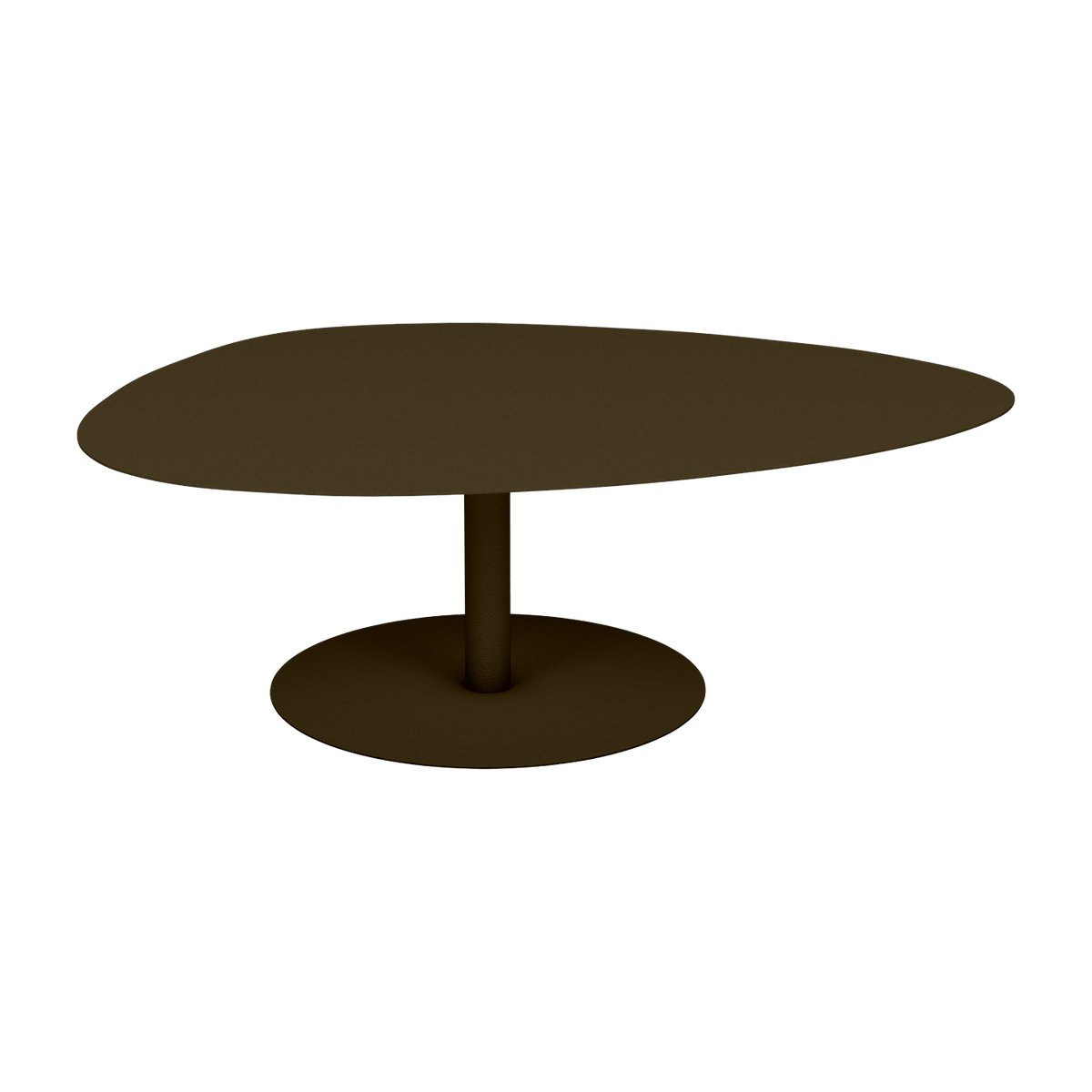 Table basse XL bronze 80 cm Galet - Matière Grise - The Cool Republic