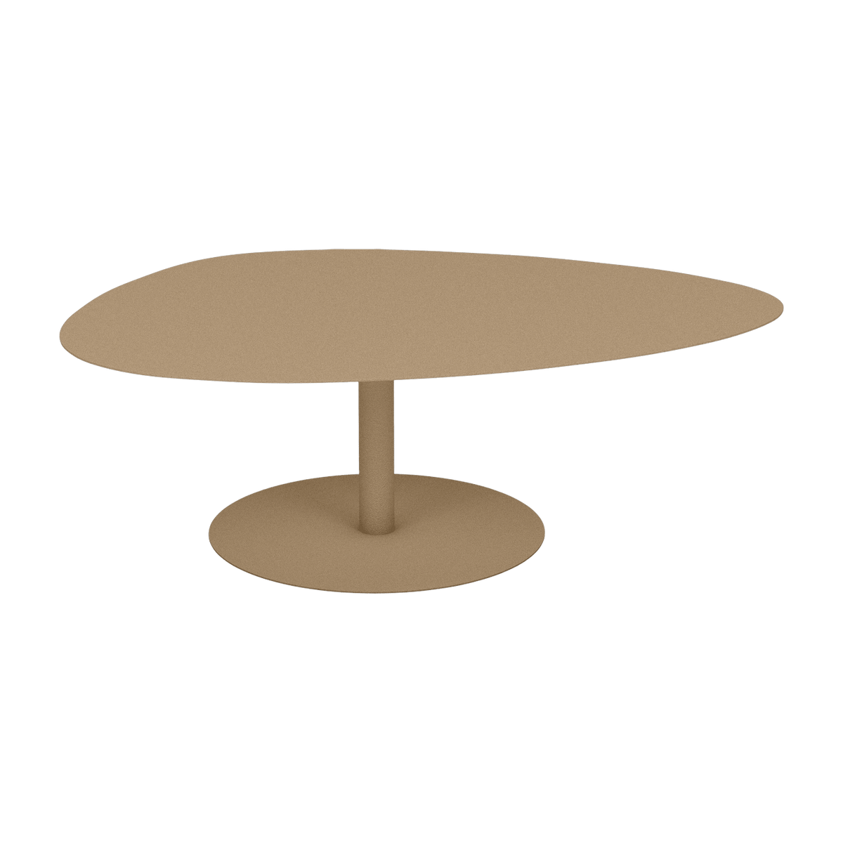 Table basse XL sable 80 cm Galet - Matière Grise - The Cool Republic