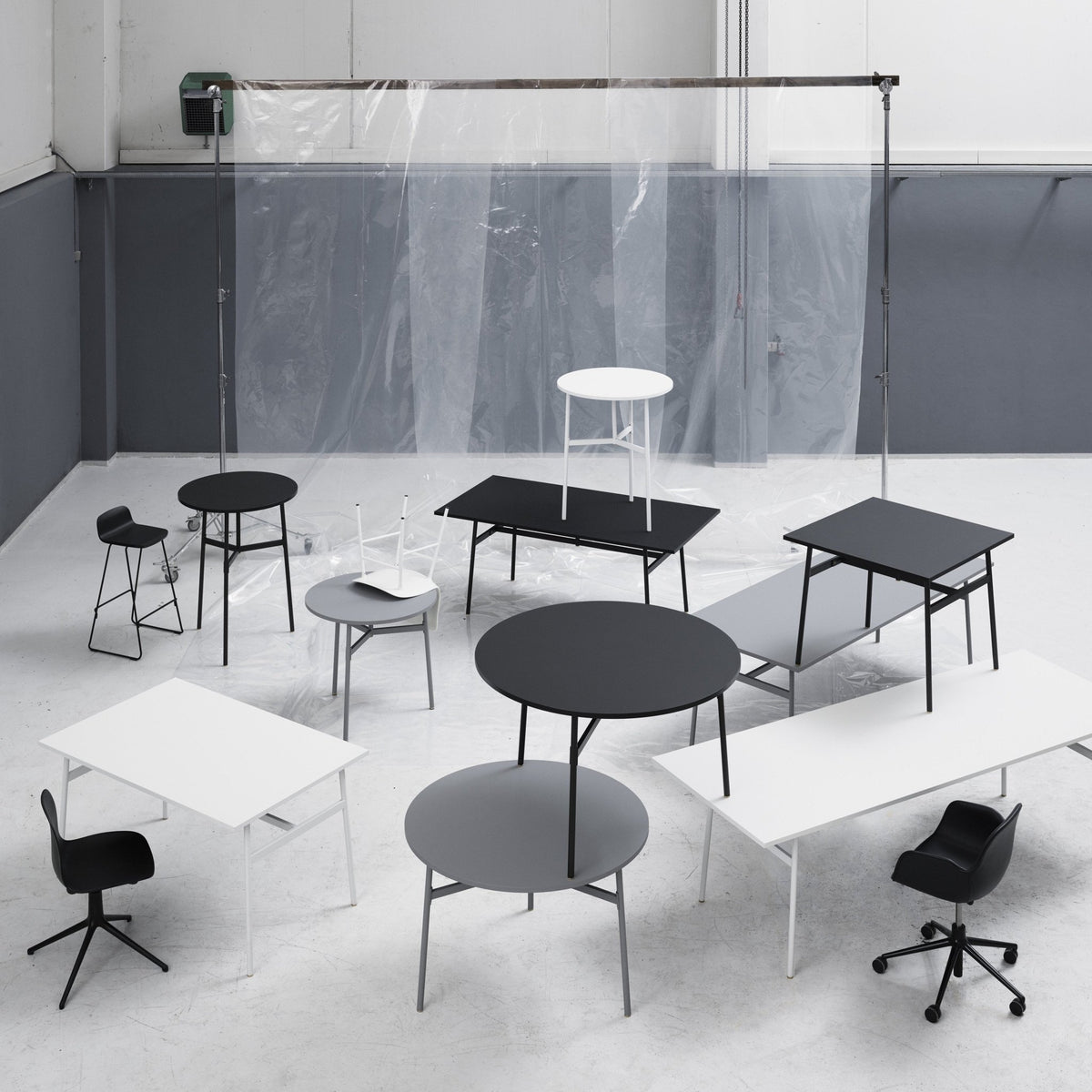 Table blanche 140x90 Union blanc - Normann Copenhagen - The Cool Republic