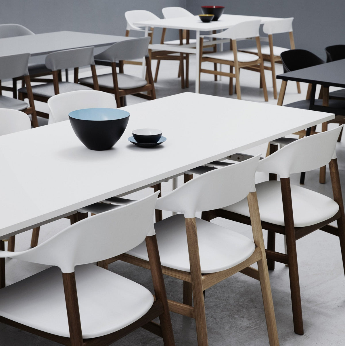 Table blanche 180x90 Union blanc - Normann Copenhagen - The Cool Republic