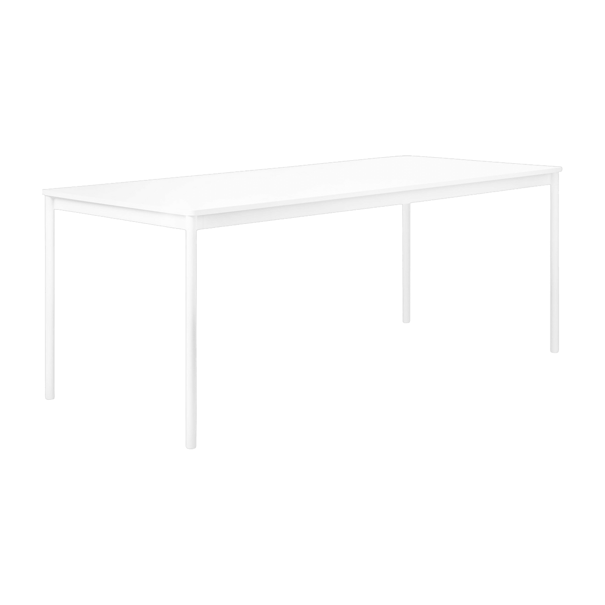 Table blanche 190 cm Base - Muuto - The Cool Republic