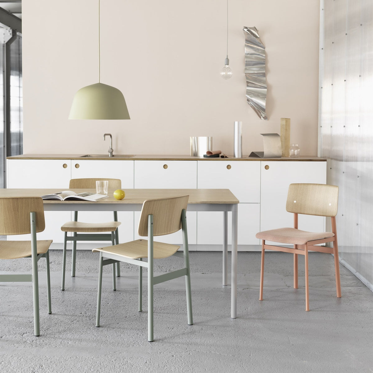Table blanche 190 cm Base - Muuto - The Cool Republic