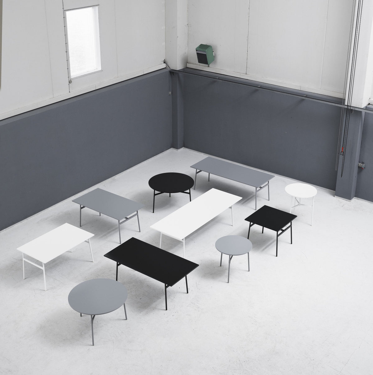 Table blanche 250x90 Union blanc - Normann Copenhagen - The Cool Republic