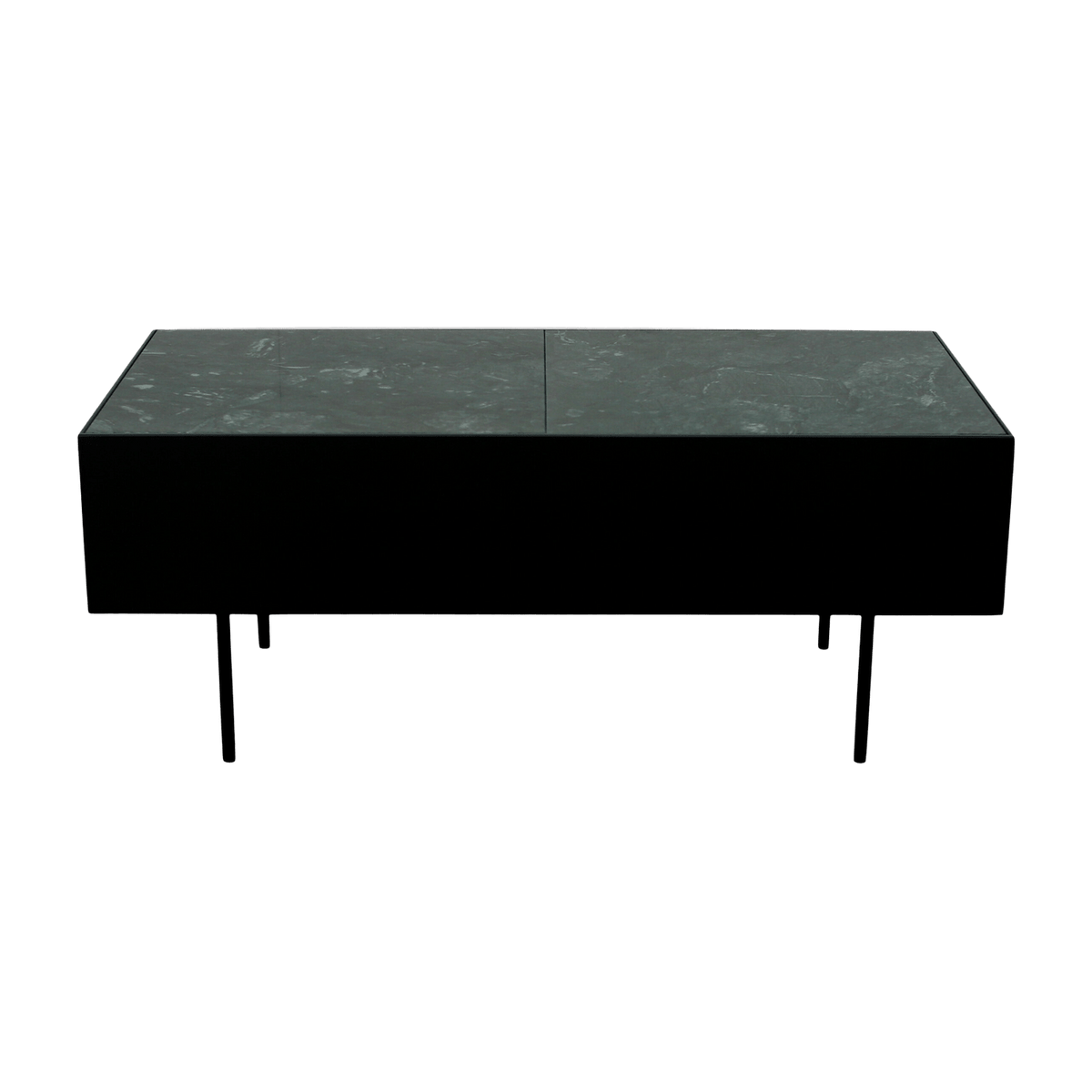 Table bout de canapé en marbre vert Accent Table - HANDVÄRK - The Cool Republic
