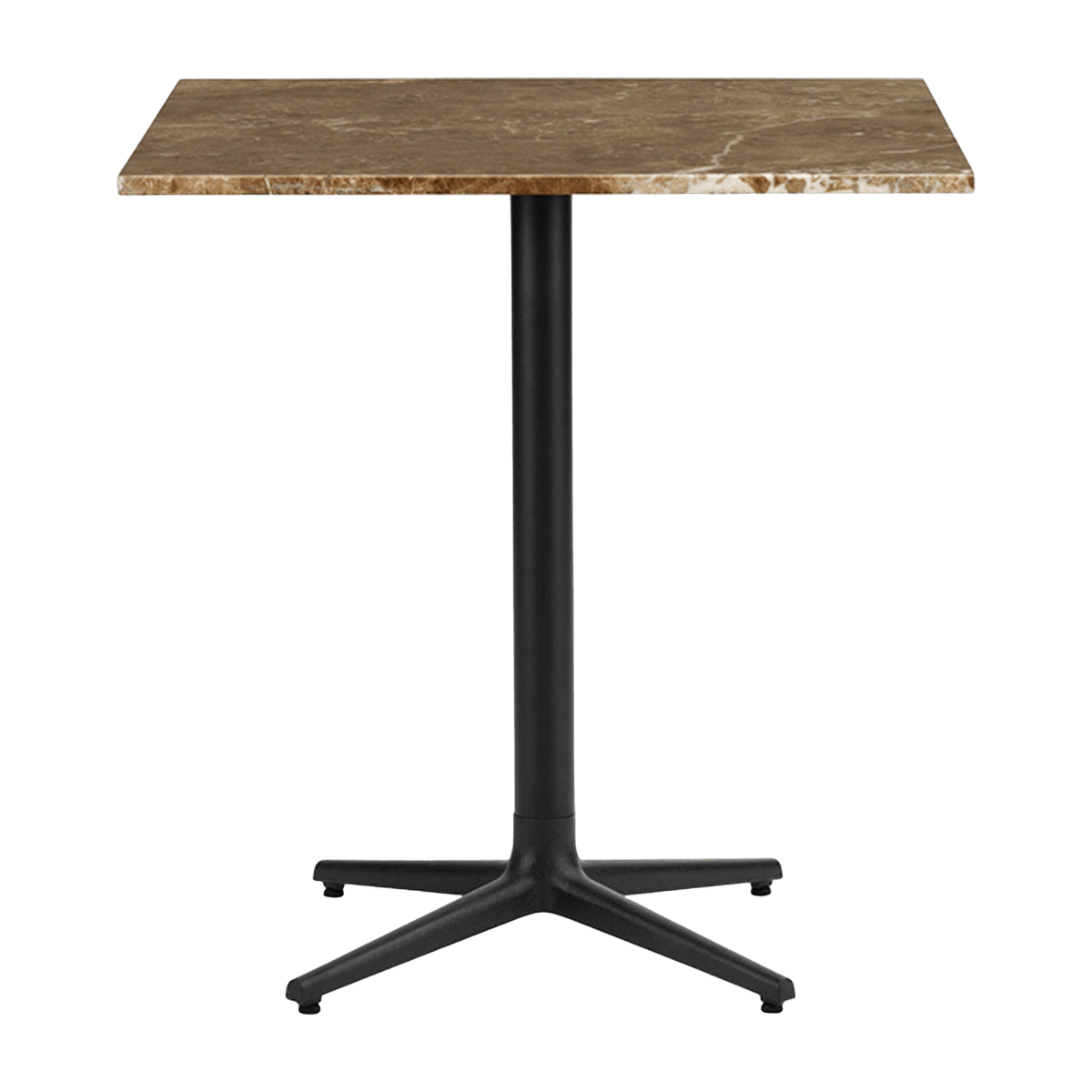 Table carrée 70 cm 4 pieds en marbre sand Allez Marble - Normann Copenhagen - The Cool Republic