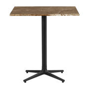 Table carrée 70 cm 4 pieds en marbre sand Allez Marble - Normann Copenhagen - The Cool Republic