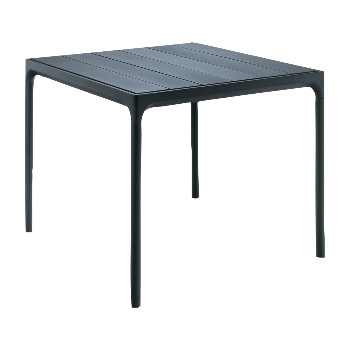 Table carrée en métal noir FOUR - Houe - The Cool Republic