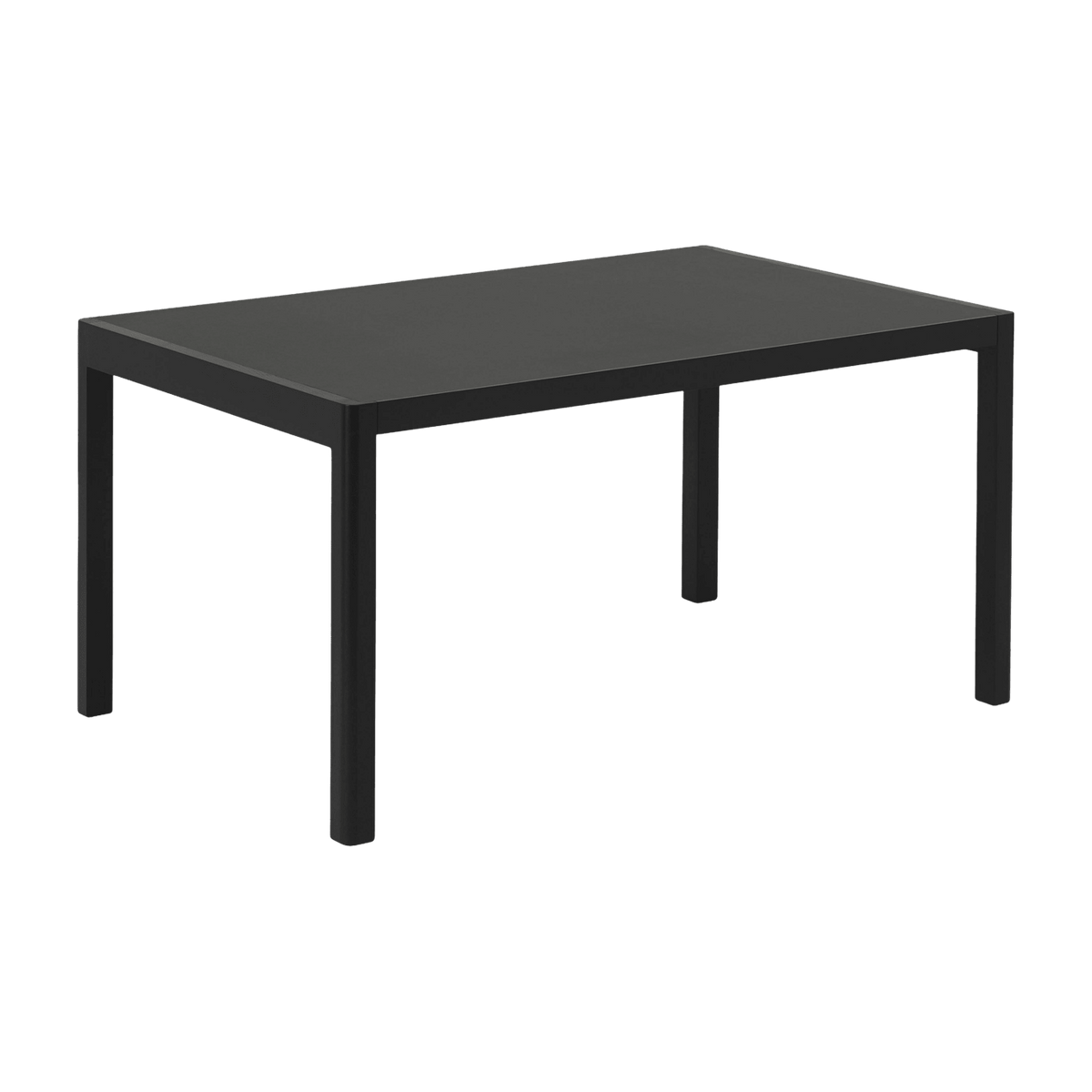 Table chêne laqué et noire 140 x 92 cm Workshop - Muuto - The Cool Republic