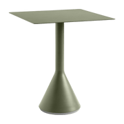 Table cone carrée olive Palissade - HAY - The Cool Republic
