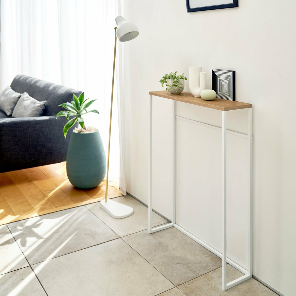 Table console blanche Tower - Yamazaki - The Cool Republic